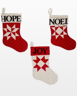 GO! Traditional Christmas Stockings Pattern