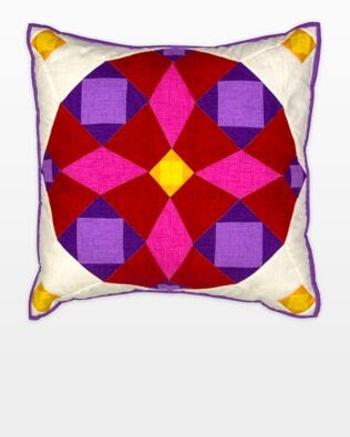 GO! Storm at Sea Medallion Pillow Pattern