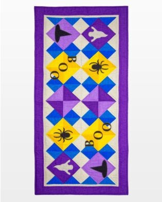 GO! Boo Halloween Table Runner Pattern
