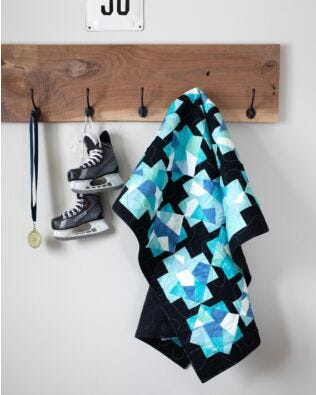 GO! Teal Crazy Quilt Pattern