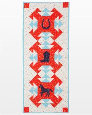 GO! Saddle Up Table Runner Pattern