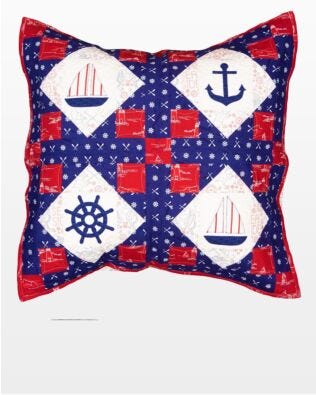 GO! Sail Into Summer Pillow Pattern