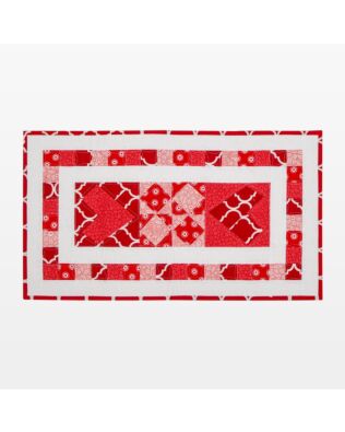GO! Wonky Heart Table Runner Pattern