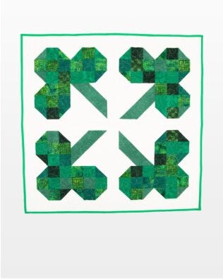 GO! Lucky Shamrocks Table Topper Pattern