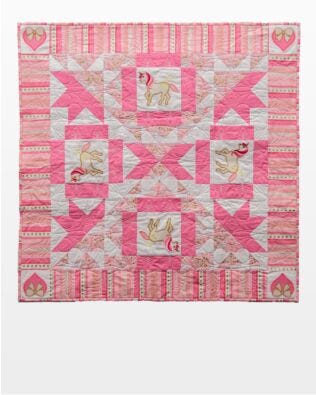 GO! Magical Unicorns Throw Quilt Pattern