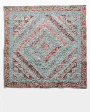 GO! Walk Around the Block Throw Quilt Pattern
