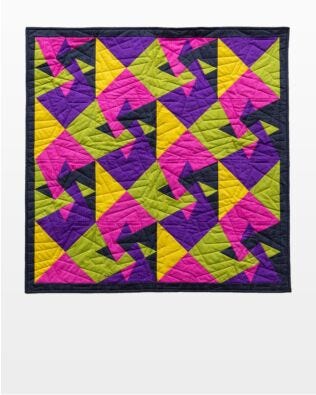 GO! Retro Twist Wall Hanging Pattern