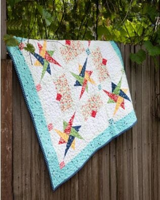 GO! Starry Path Twirl Wall Hanging Pattern