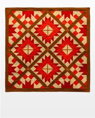 GO! Maple Leaf Sunflowers Throw Quilt Pattern