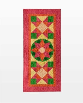 GO! Poinsettia Table Runner Pattern