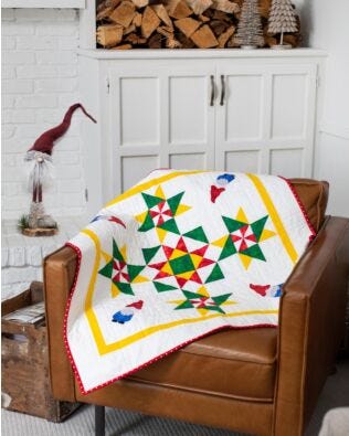 GO! Yuletide Gnomes Wall Hanging Pattern