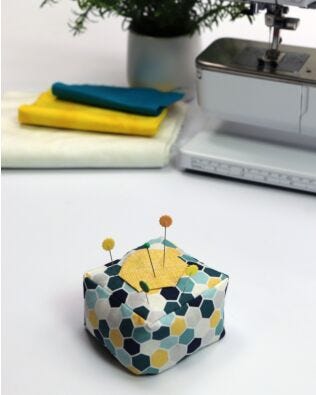 GO! Fun with Hexies Pincushion Pattern