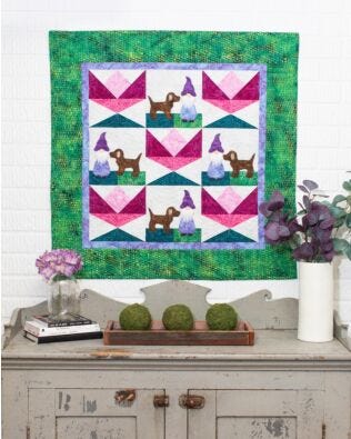 GO! Gnome Garden Pals Wall Hanging Pattern