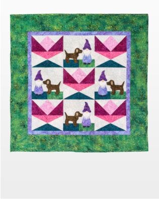 GO! Gnome Garden Pals Wall Hanging Pattern
