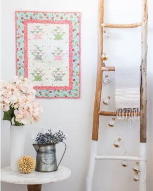 GO! Bitty Blooms Wall Hanging Pattern