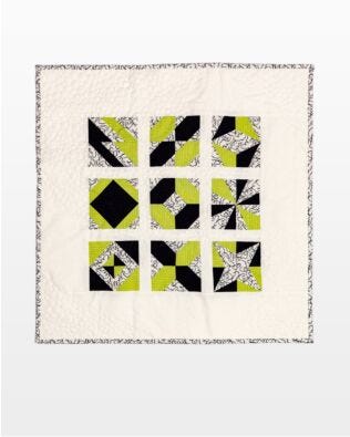 GO! Modern Sampler Mini Quilt Pattern