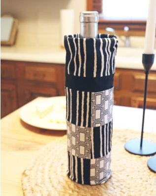GO! Wine Bottle Bag Pattern
