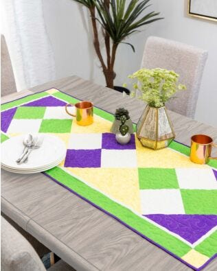 GO! Festival Table Runner Pattern