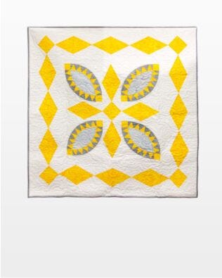 GO! Burst of Sunshine Throw Quilt Pattern