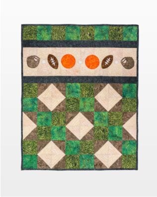 GO! Diamond Daze Throw Quilt Pattern