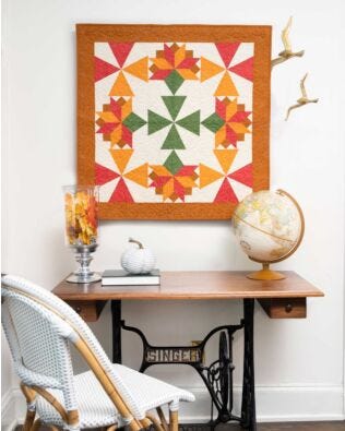 GO! Bountiful Harvest Throw Quilt Pattern