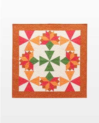 GO! Bountiful Harvest Throw Quilt Pattern