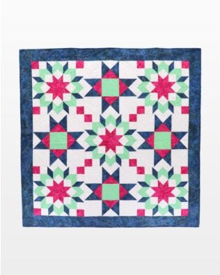 GO! Ohio Fireworks Throw Quilt Pattern