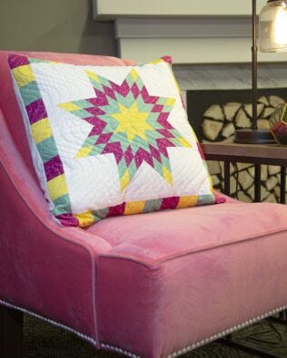 GO! Cascading Star Pillow Pattern