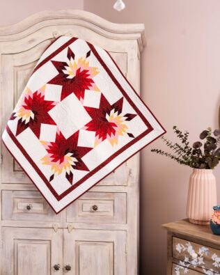 GO! Aloha Stars Wall Hanging Pattern