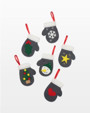 GO! Mittens Ornaments Pattern
