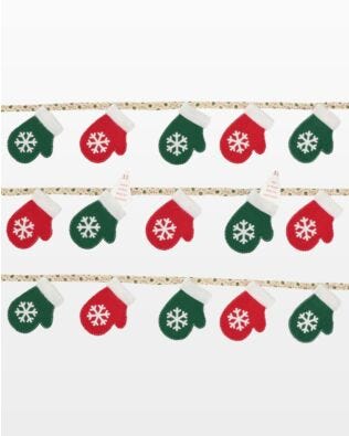 GO! Mittens Advent Garland Pattern