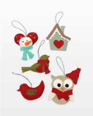 GO! Felt Christmas Ornaments Pattern
