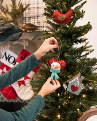 GO! Felt Christmas Ornaments Pattern