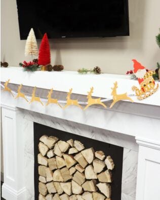 GO! Night Before Christmas Garland Pattern