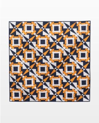 GO! Crossing Paths Throw Quilt Pattern