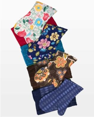 GO! Four Seasons Oven Mitt Gift Basket Pattern