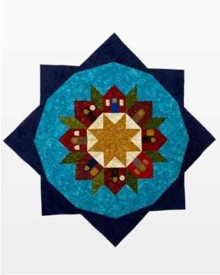 GO! Carpenter Village Table Topper Pattern