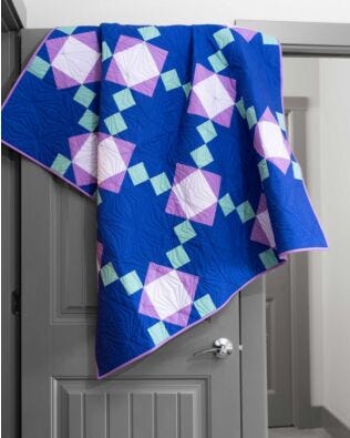 GO! Crown Jewels Throw Quilt Pattern