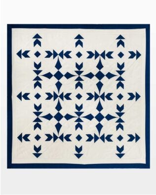GO! Glorified Tracks Throw Quilt Pattern