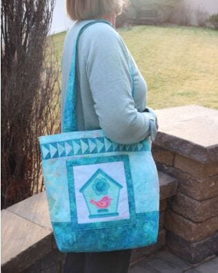 GO! Birdhouse Tote Bag Pattern