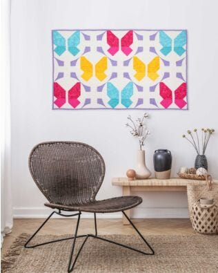 GO! Glorified Butterflies Wall Hanging Pattern