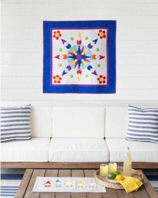 GO! Colorful World Wall Hanging Pattern