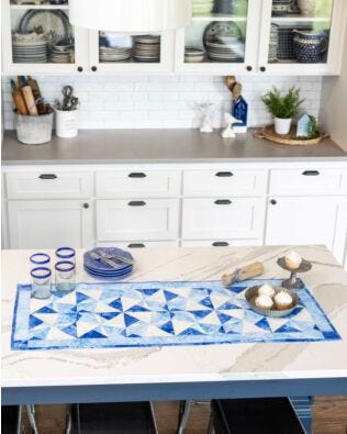 GO! Frosting on the Table Runner Pattern