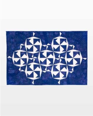 GO! Winter Pinwheels Wall Hanging Pattern