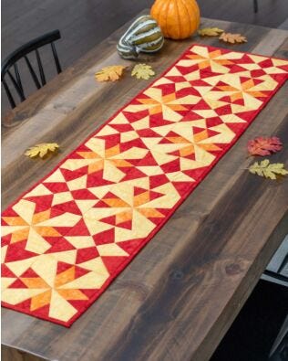 GO! Star Struck Table Runner Pattern
