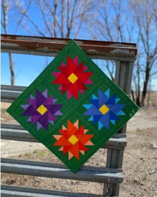 GO! Double Asher Wall Hanging Pattern
