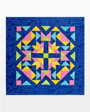 GO! Flying Around the Tracks Pillow and Quilt Pattern