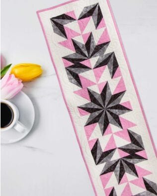 GO! Stellar Flare Table Runner Pattern