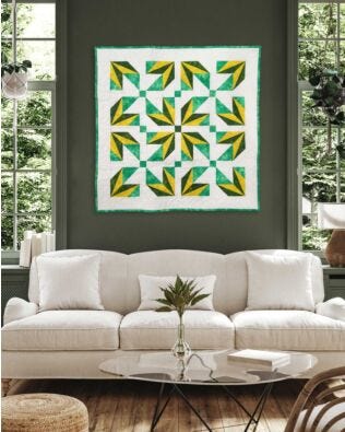 GO! Cosmic Bloom Wall Hanging Pattern