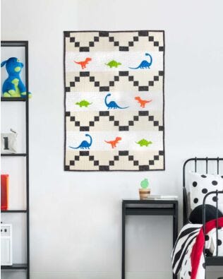GO! Dino Highway Wall Hanging Pattern